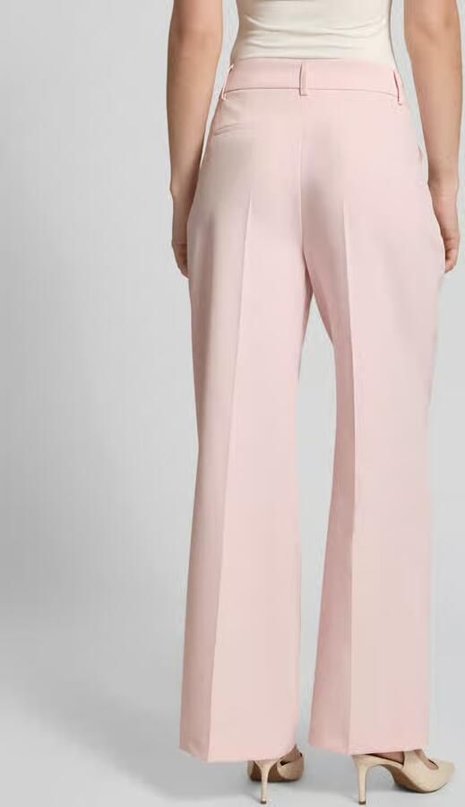 Christian Berg Woman Selection Wide Fit stoffen broek met vouwplooien