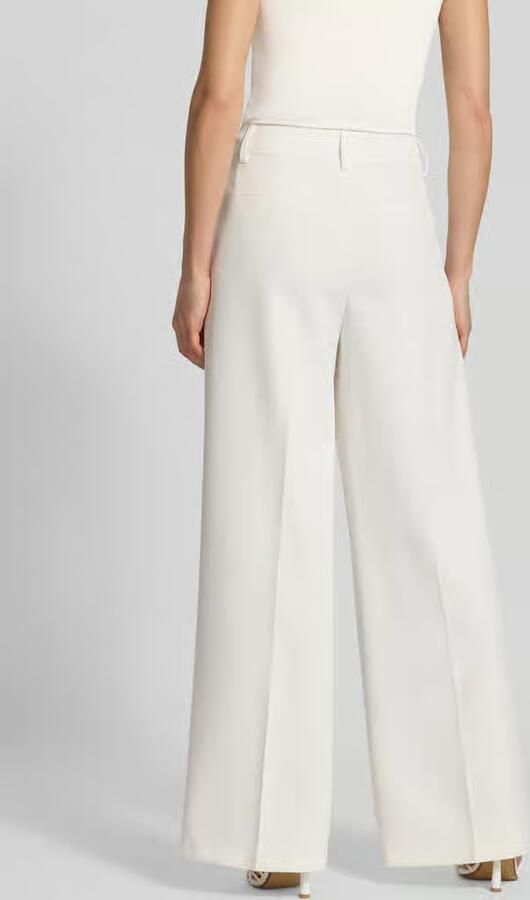 Christian Berg Woman Selection Wide Fit stoffen broek met vouwplooien - Foto 3
