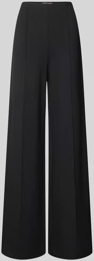 Christian Berg Woman Selection Wide leg stoffen broek met vaste persplooien