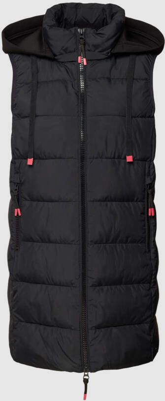 Christian Berg Woman Selection Gewatteerde bodywarmer met tweewegritssluiting