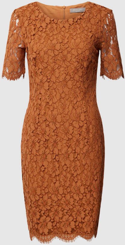 Christian Berg Woman Selection Knielange jurk met ajourpatroon