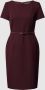 Christian Berg Woman Selection Knielange jurk met tailleriem - Thumbnail 1