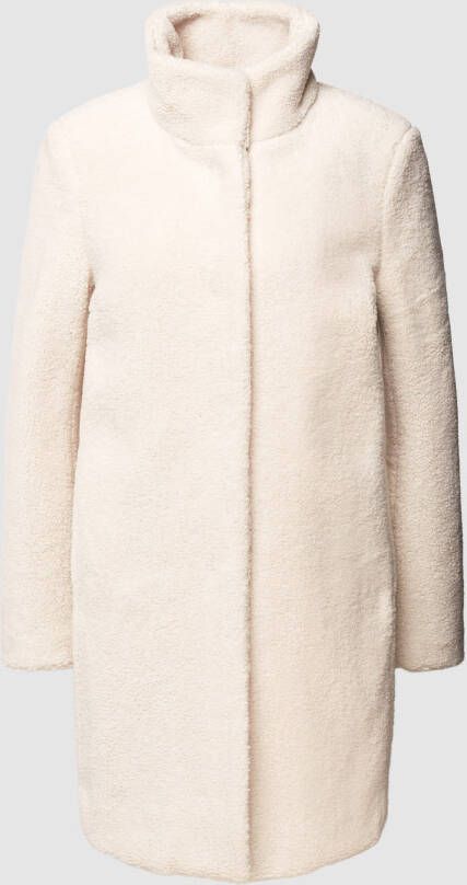 Christian Berg Woman Selection Lange jas in teddybontlook model 'teddy'