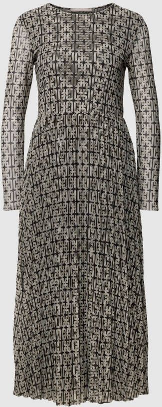 Christian Berg Woman Selection Maxi-jurk met all-over motief