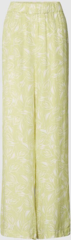 Christian Berg Woman Selection Stoffen broek met bloemenmotief