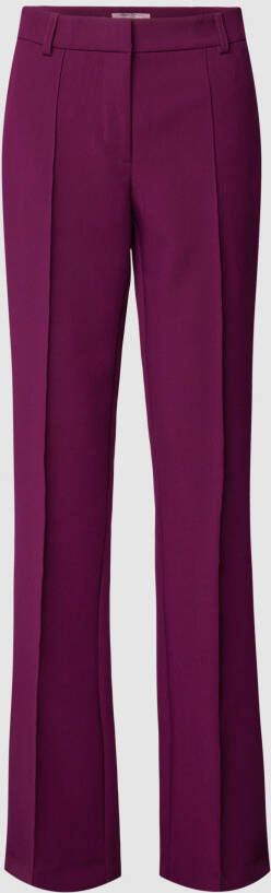 Christian Berg Woman Selection Stoffen broek met persplooien