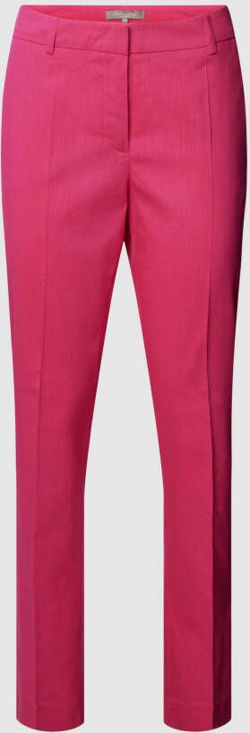 Christian Berg Woman Selection Stoffen broek met persplooien model 'Zigarette'