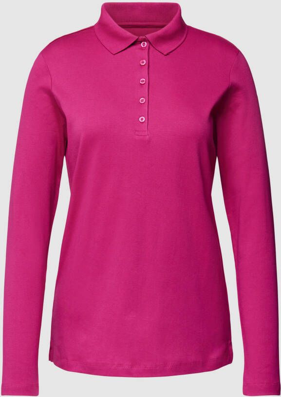 Christian Berg Woman Shirt met lange mouwen en Peter Pan-kraag model 'Pina'