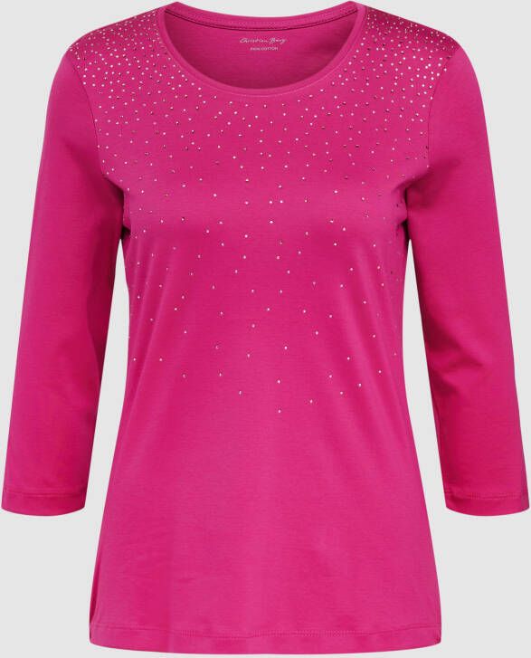 Christian Berg Woman Shirt met lange mouwen en siergarnering