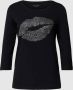 Christian Berg Woman Shirt met lange mouwen en sierkralen - Thumbnail 1