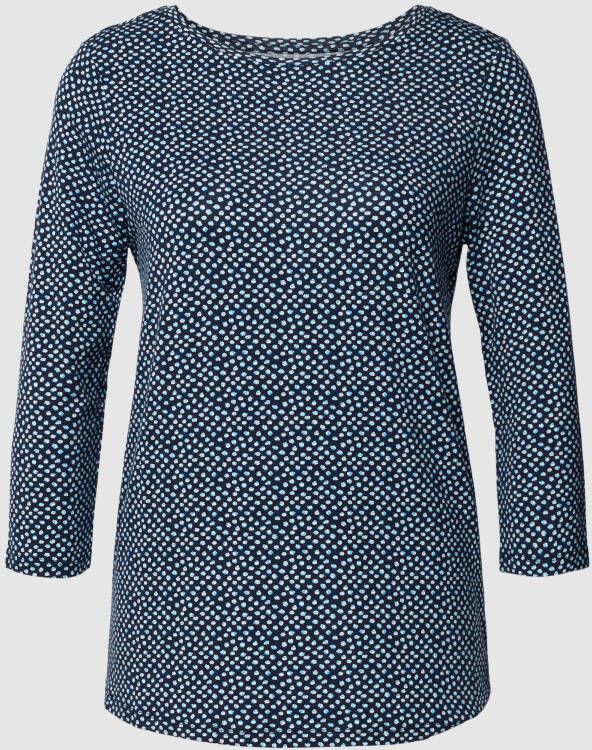 Christian Berg Woman Shirt met lange mouwen met all-over motief