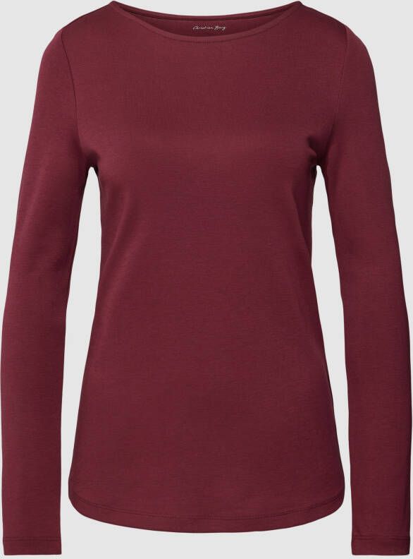 Christian Berg Woman Shirt met lange mouwen met boothals