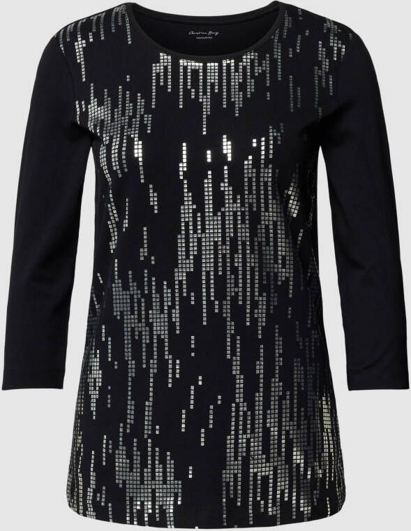 Christian Berg Woman Shirt met lange mouwen met boothals