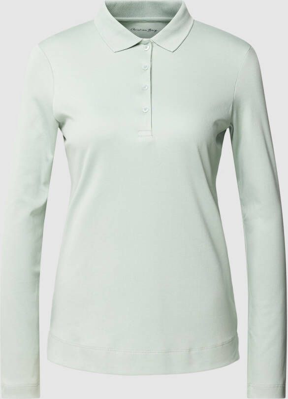 Christian Berg Woman Shirt met lange mouwen met polokraag