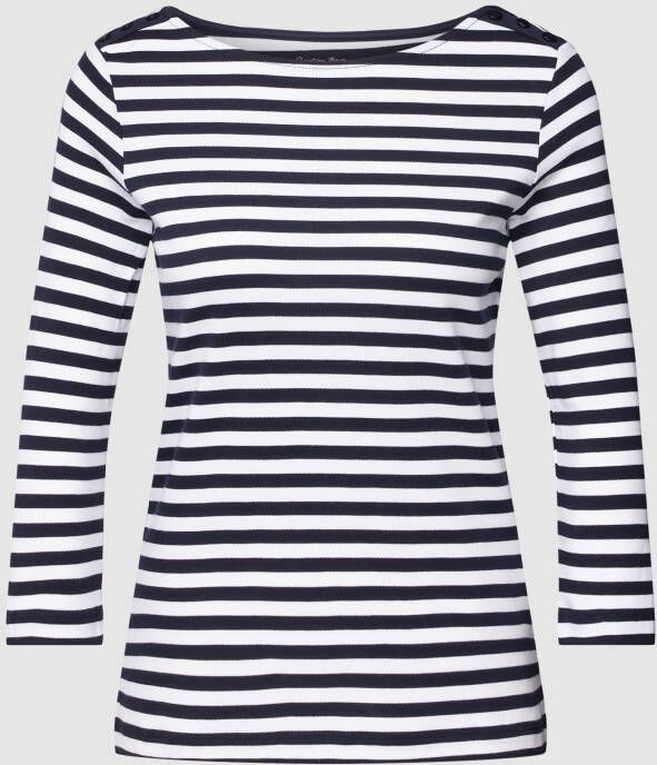Christian Berg Woman Shirt met lange mouwen met streepmotief