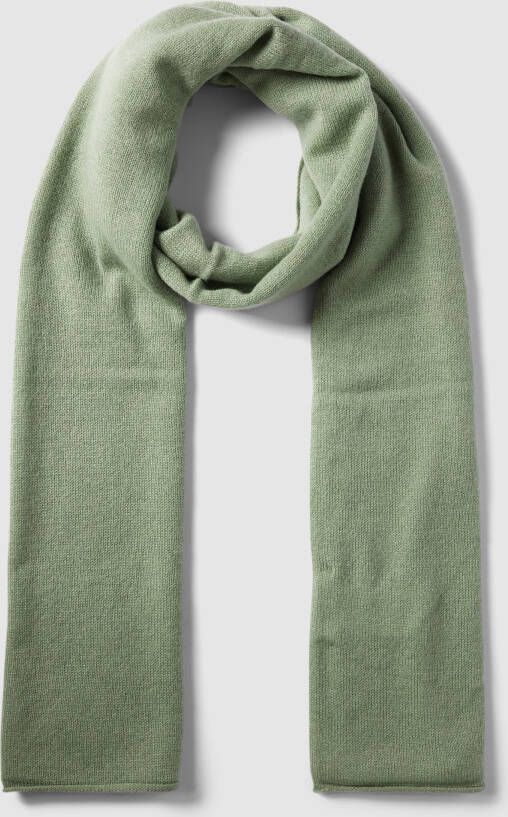 Christian Berg Woman Kasjmiersjaal in gebreide look