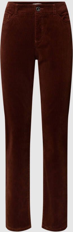 Christian Berg Woman Slim fit ribcordbroek met stretch