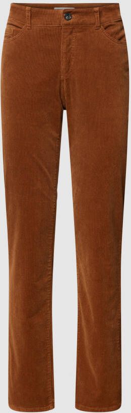 Christian Berg Woman Slim fit ribcordbroek met stretch