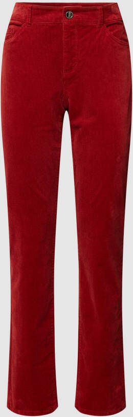 Christian Berg Woman Slim fit ribcordbroek met stretch