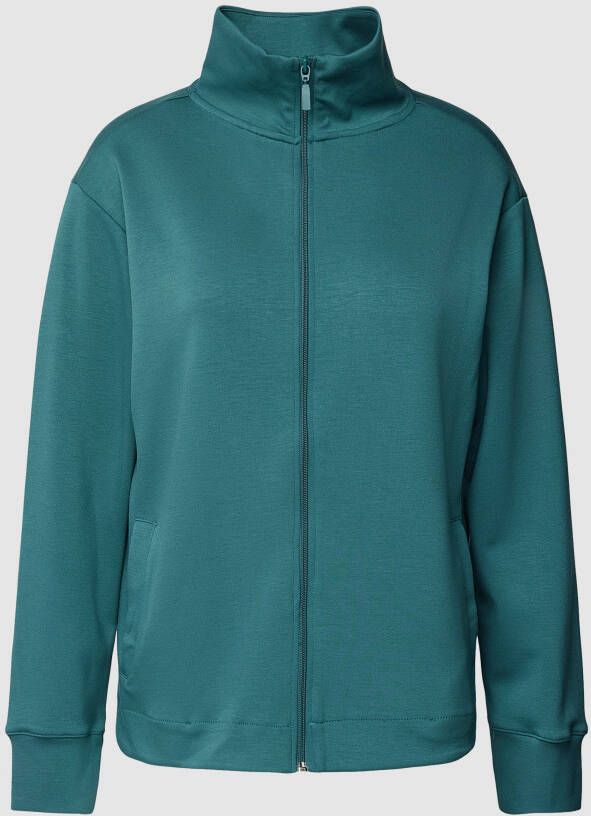Christian Berg Woman Sweatjack met opstaande kraag