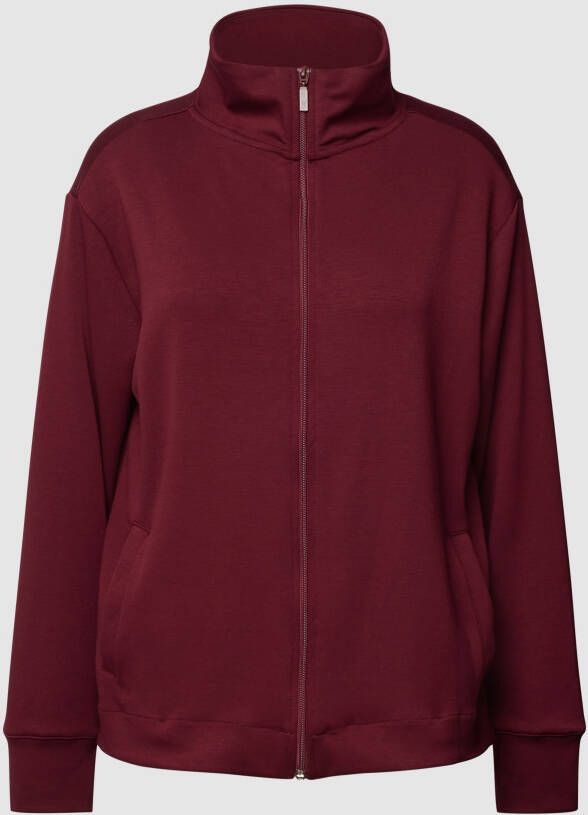 Christian Berg Woman Sweatjack met opstaande kraag