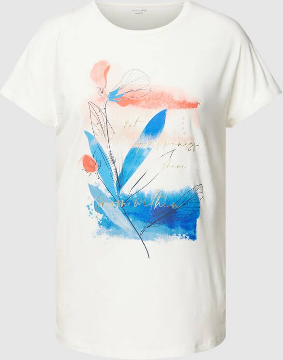 Christian Berg T-shirt met motiefprint