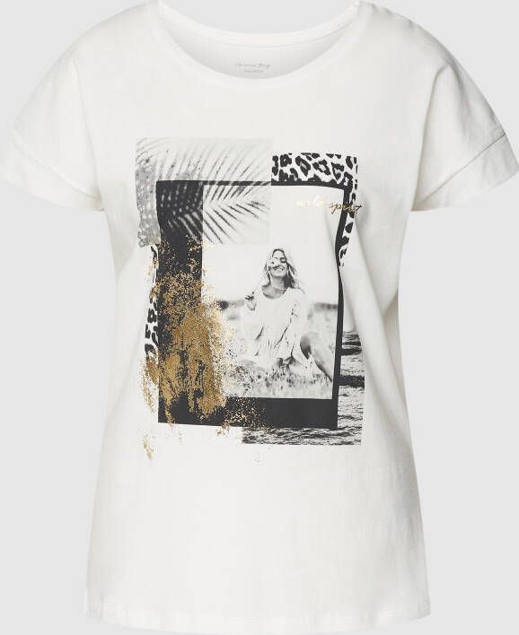 Christian Berg Woman T-shirt met motiefprint