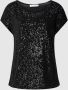 Christian Berg Woman T-shirt met pailletten - Thumbnail 1