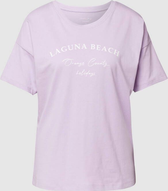 Christian Berg Woman T-shirt met statementprint