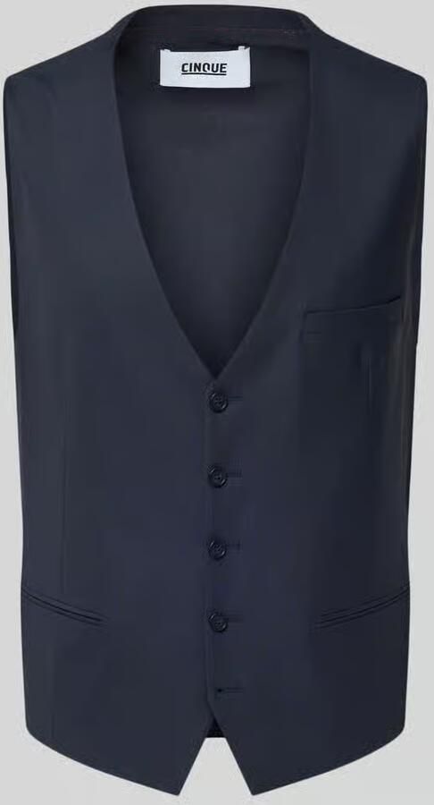 CINQUE Bodywarmer met V-hals en Knoopsluiting Model 'Totti' - Foto 2