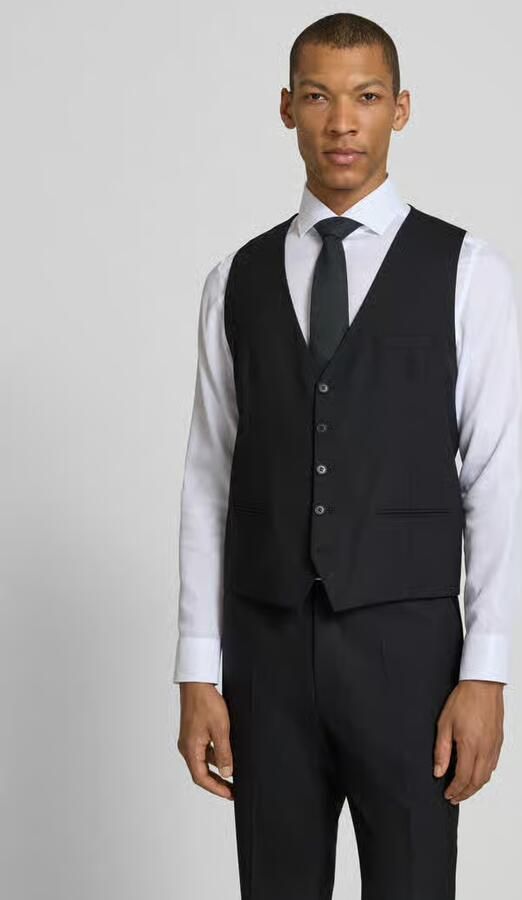 CINQUE Bodywarmer met V-hals en Knoopsluiting Model 'Totti' - Foto 3