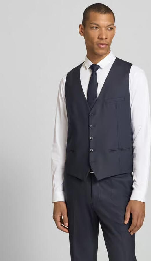 CINQUE Bodywarmer met V-hals en Knoopsluiting Model 'Totti' - Foto 3