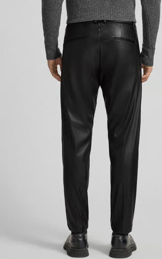 CINQUE Broek in Leerlook Model 'SALTO'