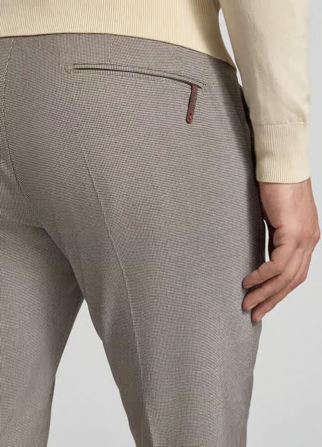 CINQUE slim fit broek met vouwplooien model 'CIBEPPE'