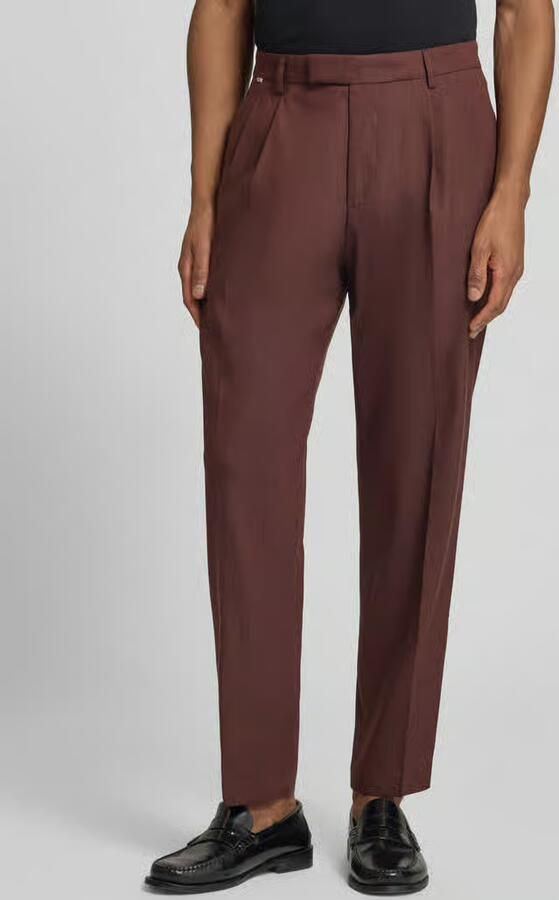 CINQUE Broek van linnenmix met vouwplooi model 'Servo' - Foto 3