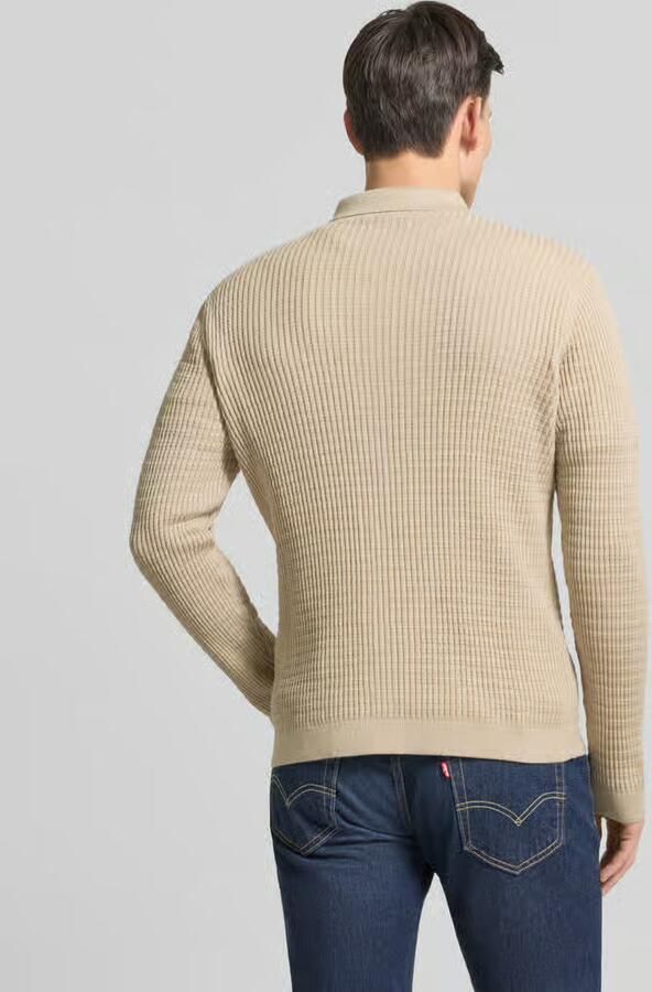 CINQUE Gebreid jack met structuurmotief model 'Yuris'