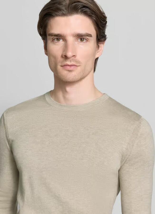 CINQUE Gebreide pullover met geribde boorden model 'WALLIE'