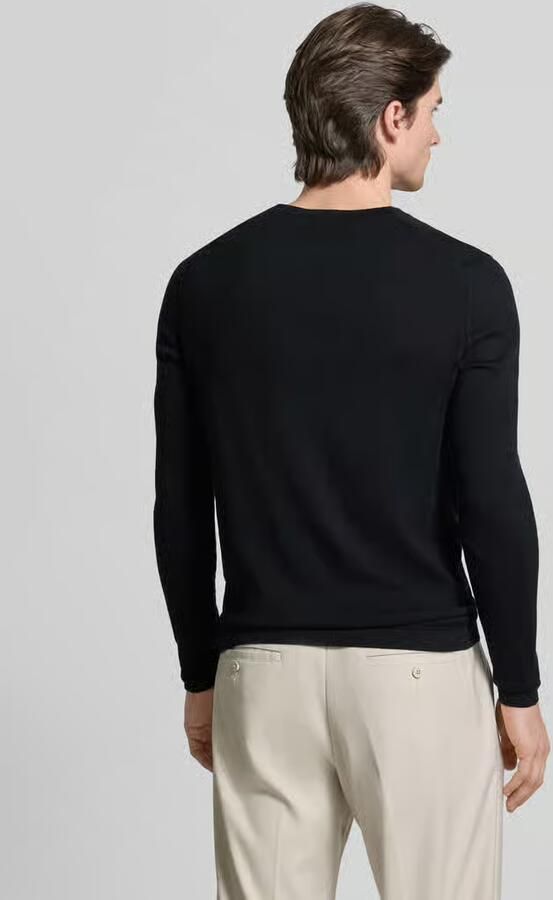 CINQUE Gebreide pullover met geribde boorden model 'WALLIE' - Foto 3