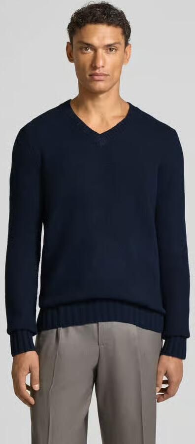 CINQUE Gebreide pullover met V-hals model 'UPO' - Foto 2