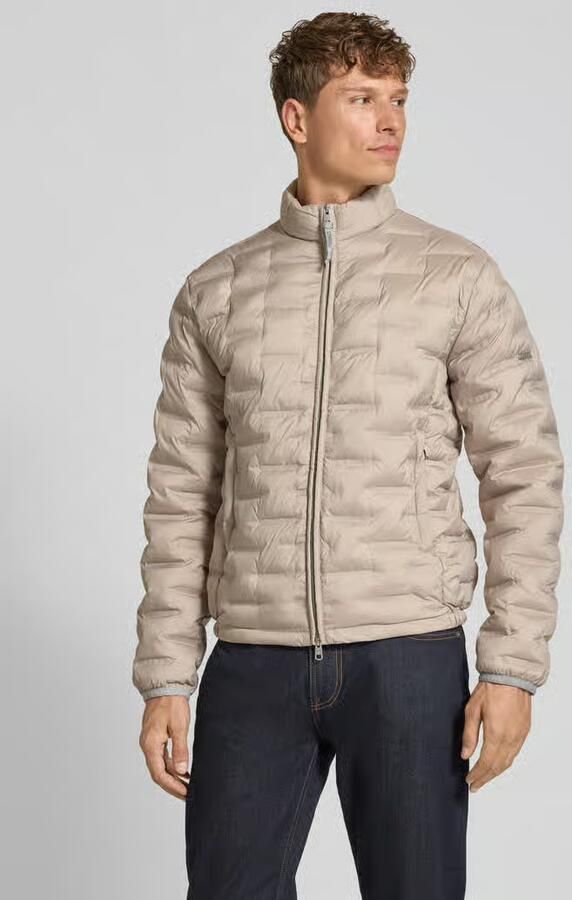 Cinque Gewatteerde jas CISURF regular fit met staande kraag - Foto 3