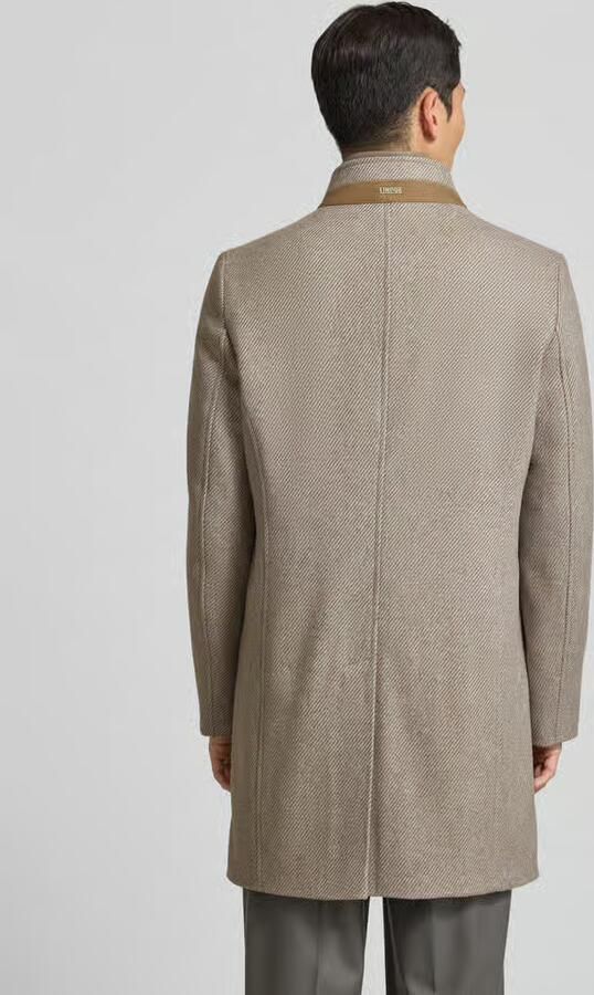 CINQUE Lange jas met opstaande kraag model 'CHOICE'