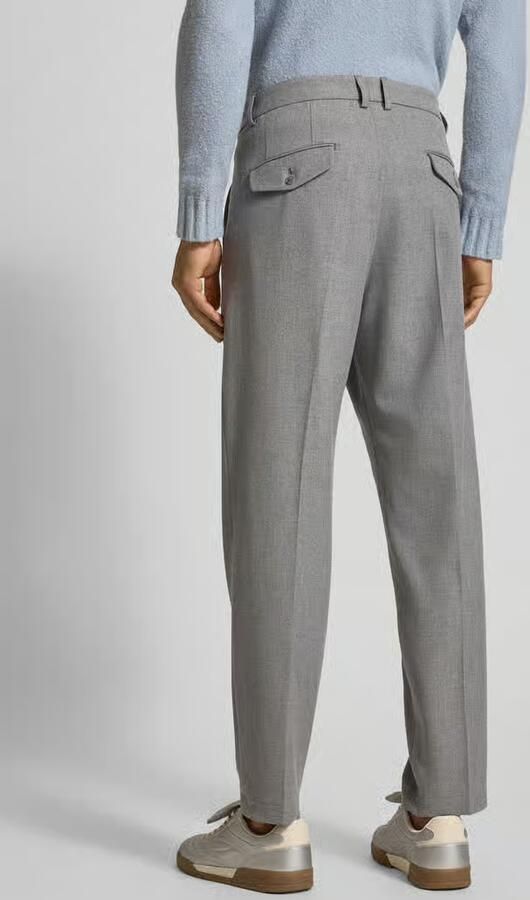 CINQUE Pantalon met persplooien en achterzakken