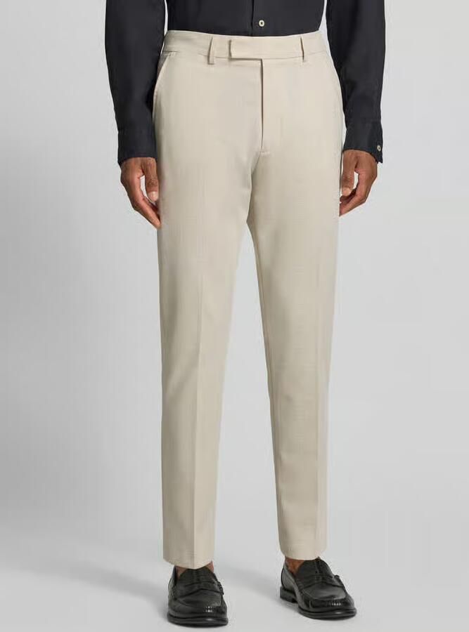 CINQUE Regular fit pantalon met persplooien model 'Beppe' - Foto 2