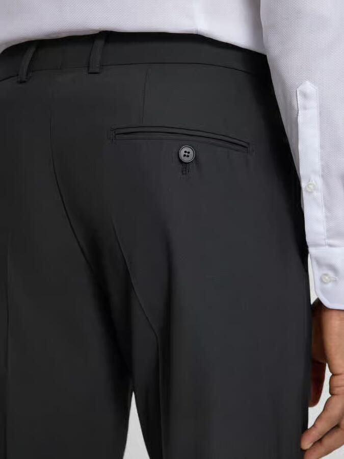 CINQUE straight fit broek met persplooien model 'Totti'