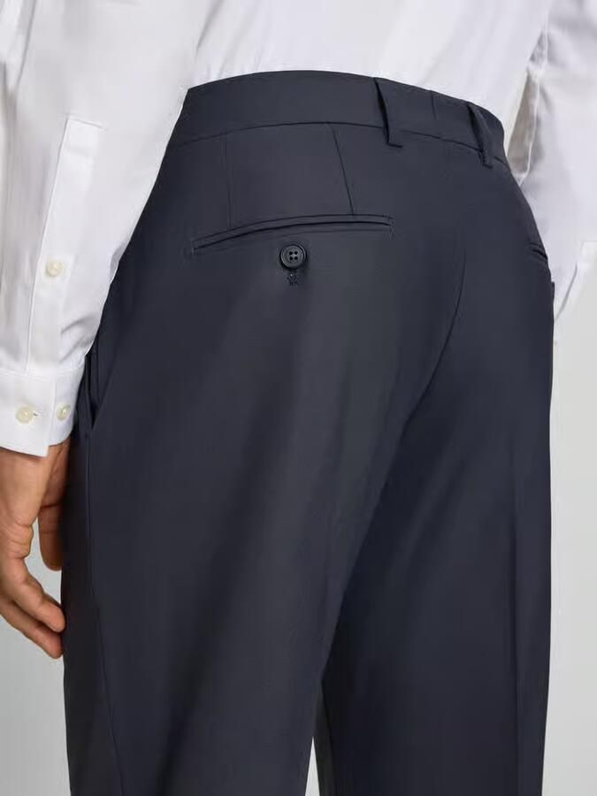 CINQUE straight fit broek met persplooien model 'Totti'