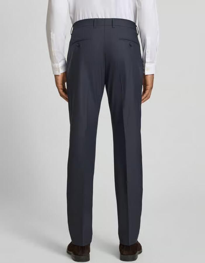 CINQUE straight fit broek met persplooien model 'Totti'