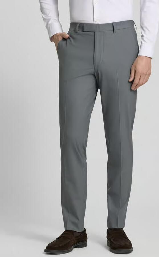 CINQUE pantalon met persplooien model 'Totti' - Foto 3