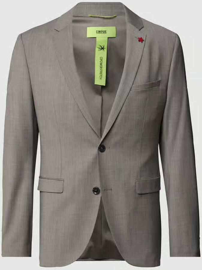 CINQUE Regular fit 2-knoops colbert met scheerwol model 'Cimonopoli' - Foto 2