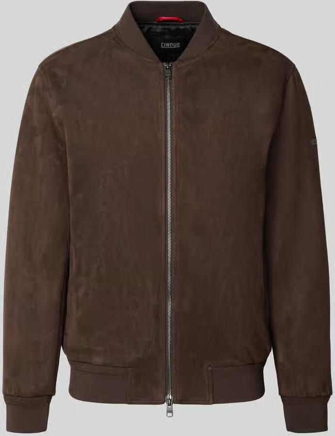 CINQUE Regular fit bomberjack in leerlook model 'Rapid'