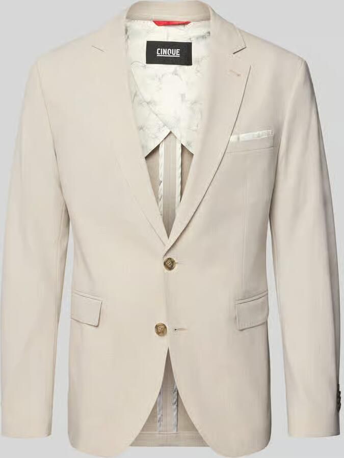 CINQUE regular fit colbert met reverskraag model 'Data' - Foto 2